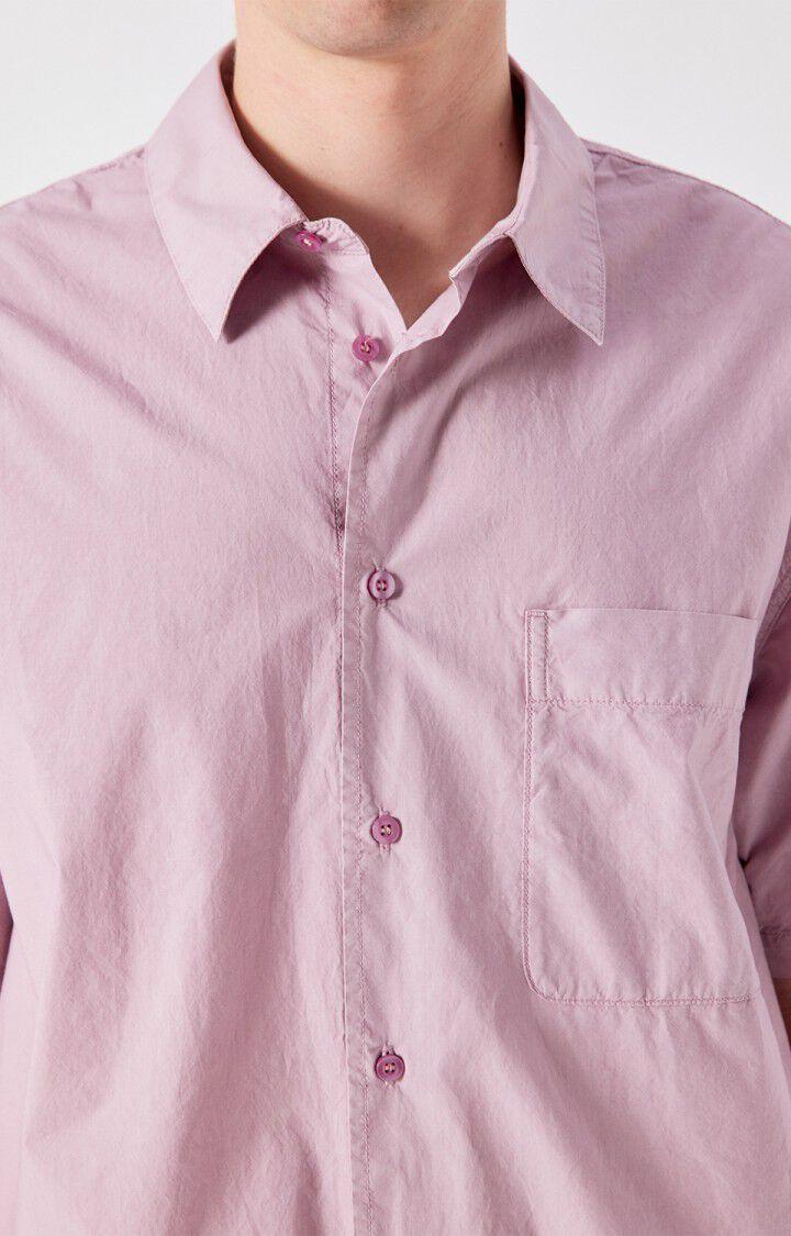 American Vintage Kurzarmhemd Shirt Hemd Herren helllila